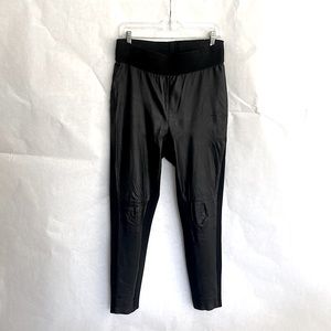 Ralph Lauren stretch leather front pants